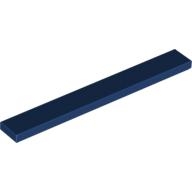 Lego destička 1x8, tmavě modrá (4264587, 4507080)